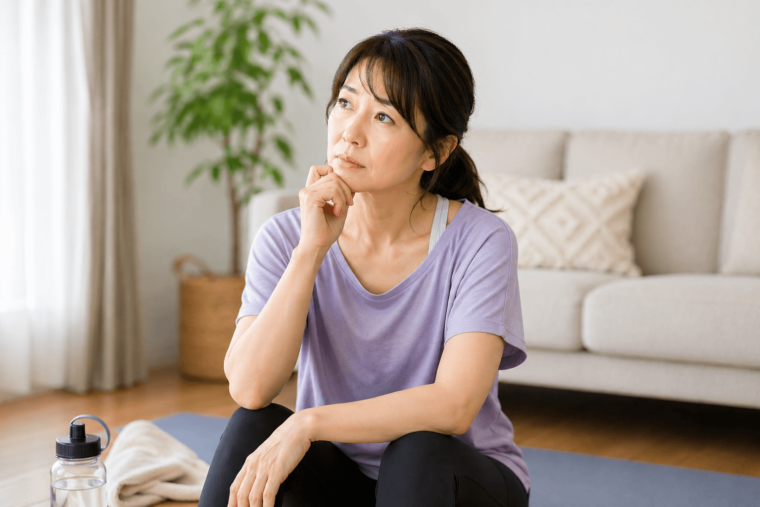 運動について悩む方のイメージ